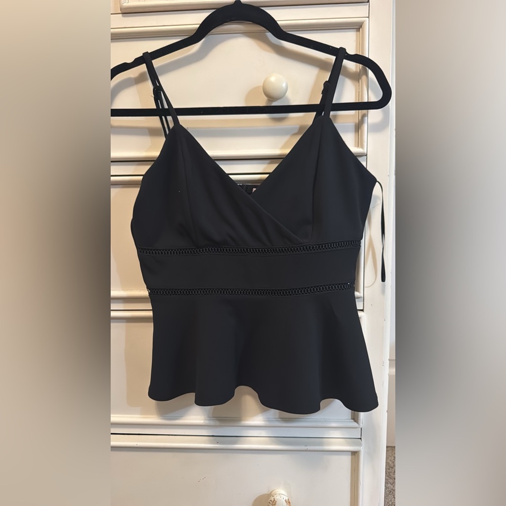 Elegant Black Sleeveless Top